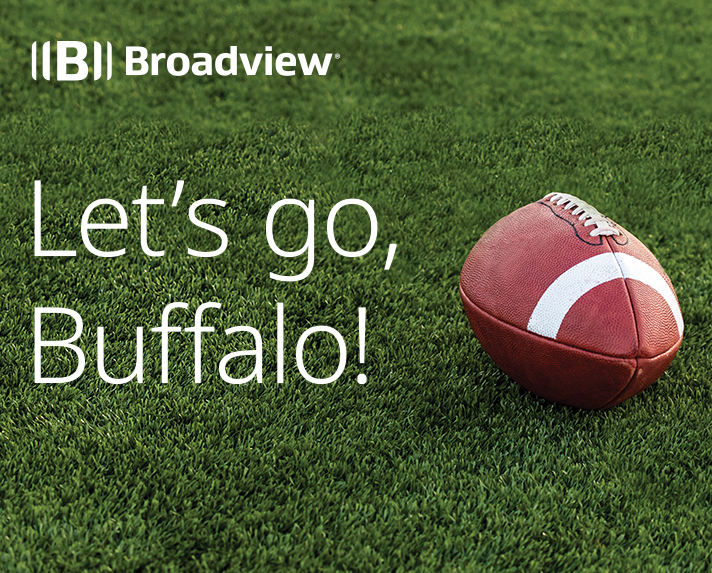 Lets go Buffalo words with a football