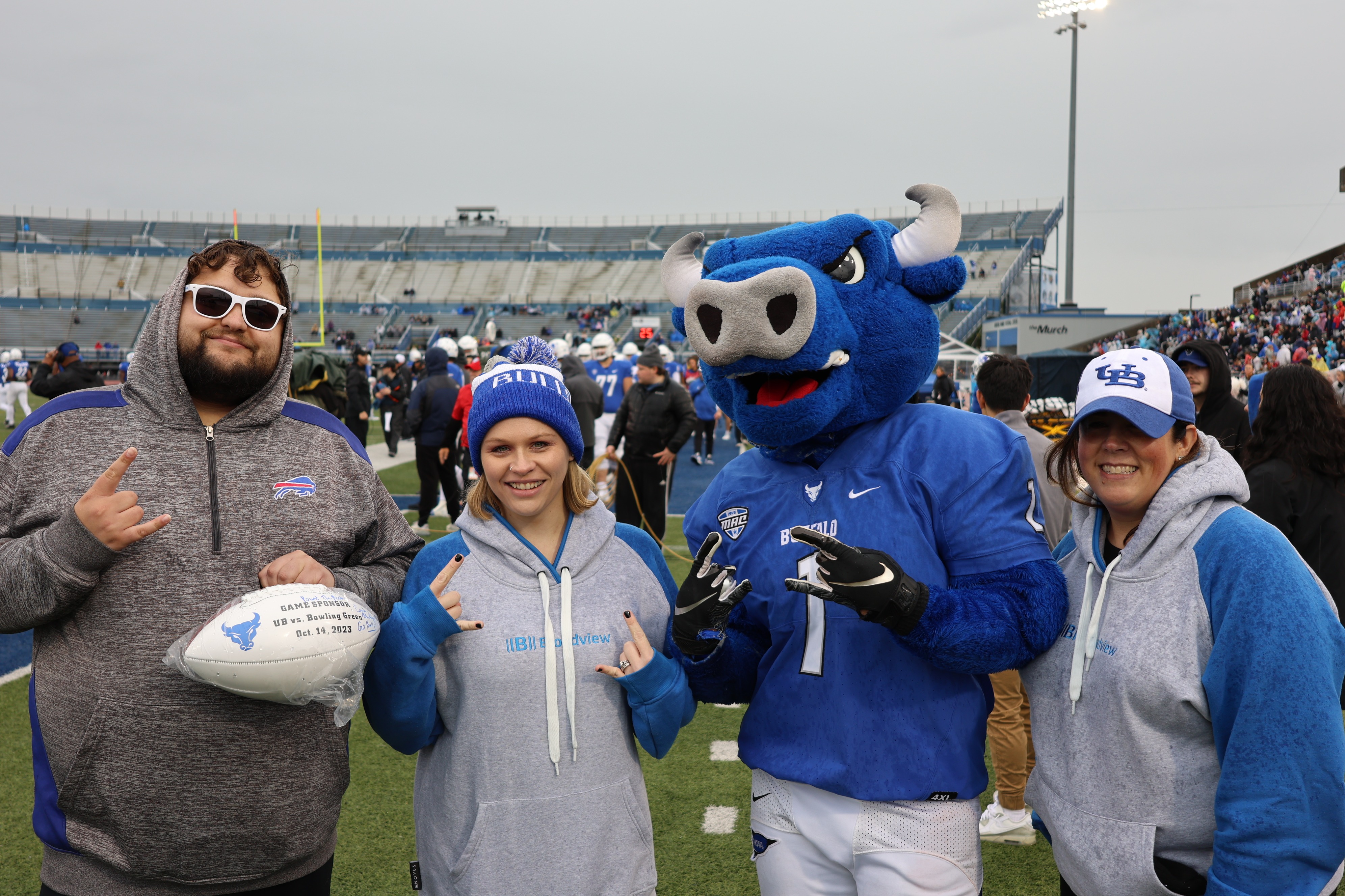 Broadview with UB Mascot 1.JPG